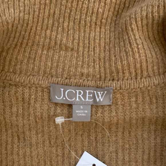 J. Crew Camel Cowl Neck Sweater - Picture 4 of 7